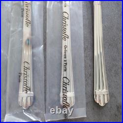 Christofle Aria Silver Plate Tableware Cake Fork 6 pieces Set Including Unopened