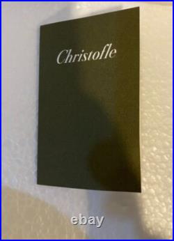 Christofle Crystal Fruit Bowl & Silver Plate 2 Pieces