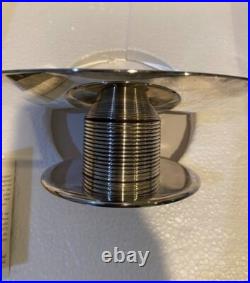 Christofle Crystal Fruit Bowl & Silver Plate 2 Pieces