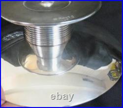 Christofle Crystal Fruit Bowl & Silver Plate 2 Pieces