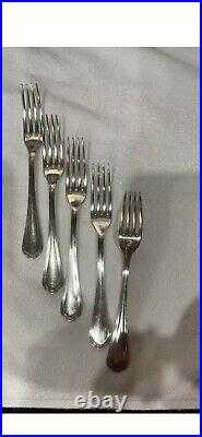 Christofle Cutlery Silver Plated 17 Pieces Flatware Set
