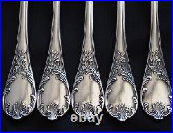 Christofle France'Marly' Flatware Set Silverplated Dinner Cutlery 49 pieces