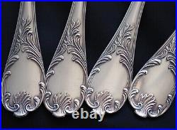 Christofle France'Marly' Flatware Set Silverplated Dinner Cutlery 49 pieces