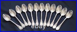 Christofle France'Marly' Flatware Set Silverplated Dinner Cutlery 49 pieces