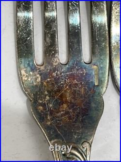 Christofle France flatware louis xv chrysanthemum Silver Plate 34 piece flatware