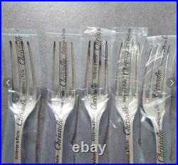 Christofle Malmaison 5 piece table fork Vintage Silver Plate Luxury 20.7cm Japan