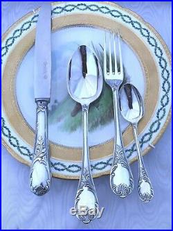 Christofle Marly Flatware 48 Pieces