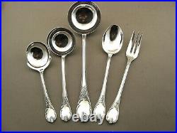Christofle Marly Silverplate 5 Serving Pieces Superb