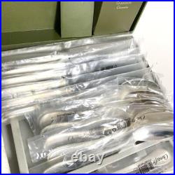Christofle Pearl Cutlery Set 29 Pieces Silver Plated Flatware Vintage Tableware