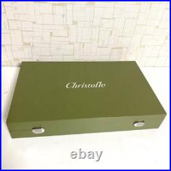 Christofle Pearl Cutlery Set 29 Pieces Silver Plated Flatware Vintage Tableware