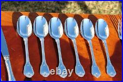 Christofle Port Royal Silver Plated 24 Pieces Set in Six Settings