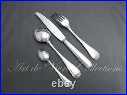 Christofle SHELL BERAIN / Clement MAROT 12 place settings, 48 pieces Table set