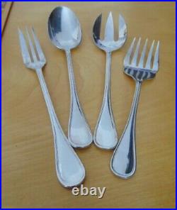 Christofle Silver Plated Albi Pattern Serving Pieces x4