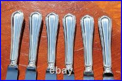 Christofle Spatours Silver Plated 18 Pieces Flatware Set for Six