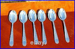 Christofle Villeroy Silver Plated 24 Pieces Flatware Set in 6 Settings