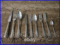 Christofle france silverplated marly serving set 9 pieces