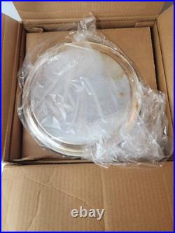 Coffee Tea Set Silver Plate Sheridan Silver Taunton VTG 4 Piece In Original Box