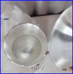 Coffee Tea Set Silver Plate Sheridan Silver Taunton VTG 4 Piece In Original Box