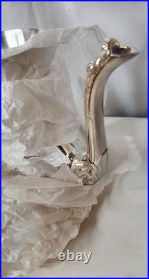 Coffee Tea Set Silver Plate Sheridan Silver Taunton VTG 4 Piece In Original Box