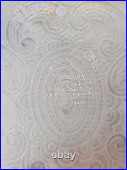 Coffee Tea Set Silver Plate Sheridan Silver Taunton VTG 4 Piece In Original Box