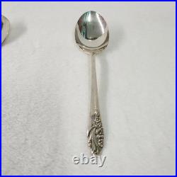 Community Oneida 1960's Evening Star 80 Piece Silver Plate Service Set With Box