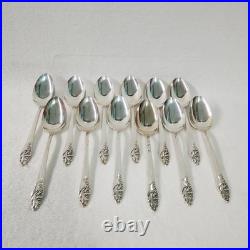 Community Oneida 1960's Evening Star 80 Piece Silver Plate Service Set With Box