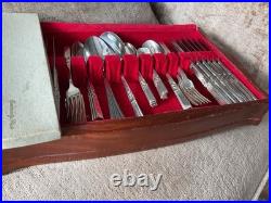 Community Oneida Cutlery Set 46 Piece + Community Boxed Cake Slice
