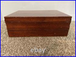 Community Oneida Evening Star 80 Piece Silver Plate Service With Box VINTAGE