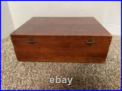 Community Oneida Evening Star 80 Piece Silver Plate Service With Box VINTAGE