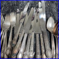 Community Plate Silverware Lot Of 101 Pieces Stainless Silver Plate