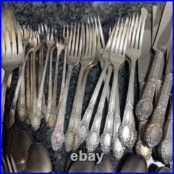 Community Plate Silverware Lot Of 101 Pieces Stainless Silver Plate