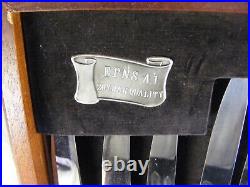 Cooper Ludlam Silver Plated Canteen Cutlery Dubarry 46 Pieces 6 Settings Vintage