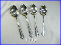 Cooper Ludlam Silver Plated Canteen Cutlery Dubarry 46 Pieces 6 Settings Vintage