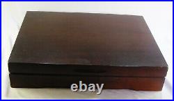 Cooper Ludlam Silver Plated Canteen Cutlery Dubarry 46 Pieces 6 Settings Vintage