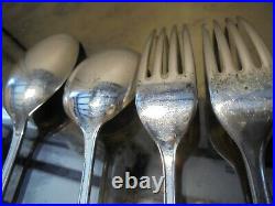 Cooper Ludlam Silver Plated EPNS A1 6 Person Cutlery Set 42 Piece