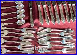 Cooper brothers and sons Silver 84 Piece Canteen Of Cutlery 12 Place Settings