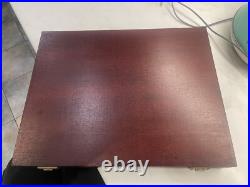 Cristofle Malmaison 30 piece cutlery canteen silver plate 1980's NEW Vintage