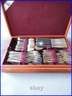 Cutlery Boxed Set Silver Plated BSF 90 6 Person 57 Pieces Platura 90 Original