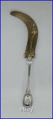 Cutlery Christofle silver Plate And Vermeill Circa 1930 French For 12, 14 Piece