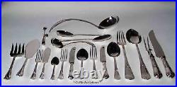 Cutlery Complete European Set for 12, including Fish Eaters & Serving Pieces L-R