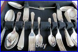 Cutlery Set 44 piece Silver Plated Boxed