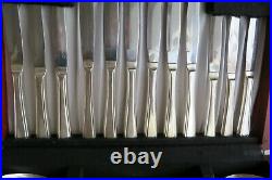 Cutlery Set silver plated boxed 44 pieces