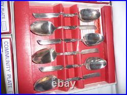 Cutlery quality ONEIDA Community plate 32 piece set 6 PERSON SOUTH SEAS W8