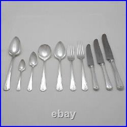 DEAUVILLE Design ONEIDA Community Silver Service 58 Piece Canteen of Cutlery