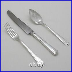 DEAUVILLE Design ONEIDA Community Silver Service 58 Piece Canteen of Cutlery