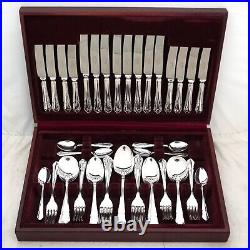 DUBARRY Design JOHN STEPHENSON Silver Service 58 Piece Canteen of Cutlery Set