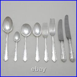 DUBARRY Design JOHN STEPHENSON Silver Service 58 Piece Canteen of Cutlery Set