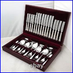 DUBARRY Design JOHN STEPHENSON Silver Service 58 Piece Canteen of Cutlery Set