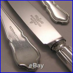 DUBARRY Design MAPPIN & WEBB Silver Service 87 Piece Canteen of Cutlery