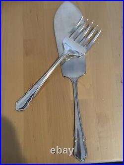 DUBARRY Design SHEFFIELD ENGLAND Silver Service 84 Piece Canteen of Cutlery